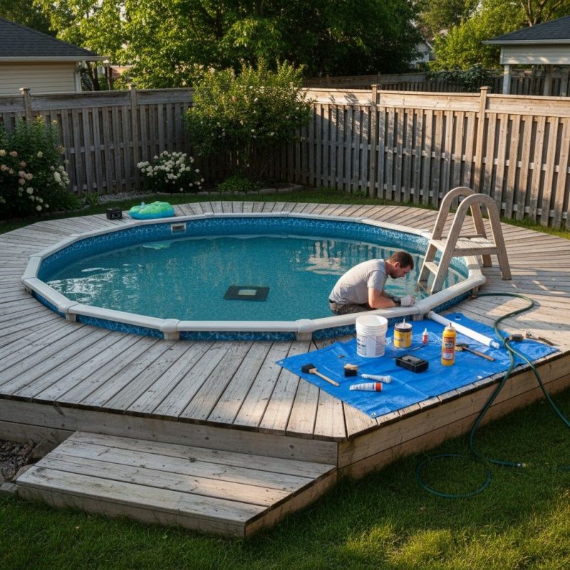 Inground Pool Repair